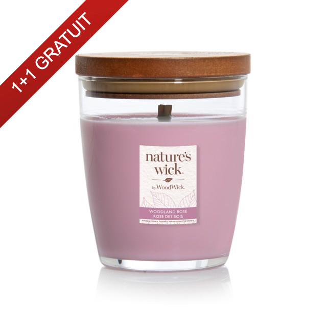 Lumanare parfumata Woodland Rose 284g, Nature's Wick Lumanare parfumata Woodland Rose 284g, Nature's Wick