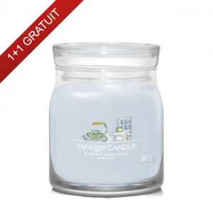 Yankee Candle Lumanare Parfumata Borcan Mediu Signature A CALM & QUIET PLACE