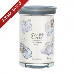 Yankee Candle Lumanare Parfumata Pahar Mare Signature Soft Blanket Yankee Candle Lumanare Parfumata Pahar Mare Signature Soft Blanket