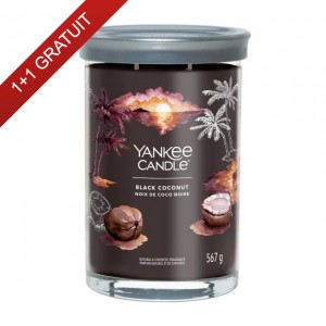 Yankee Candle Lumanare Parfumata Pahar Mare Signature Black Coconut