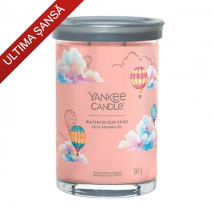 Yankee Candle Lumanare Parfumata Pahar Mare Signature Watercolor Skies Yankee Candle Lumanare Parfumata Pahar Mare Signature Watercolor Skies