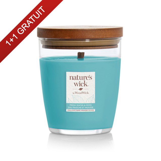 Lumanare parfumata Fresh Water Moss 284g, Nature's Wick Lumanare parfumata Fresh Water Moss 284g, Nature's Wick