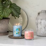 Yankee Candle Lumanare Parfumata Borcan Mediu Signature Capri Glow