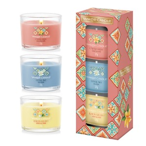 Yankee Candle Hello, Italy! Set 3 lumanari Minis in sticla