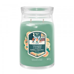 Yankee Candle Lumanare Parfumata Borcan Mare Signature Holiday Winterfest