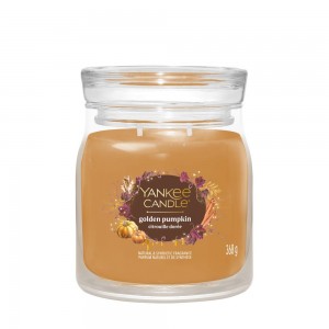 Yankee Candle Lumanare Parfumata Borcan Mediu Signature Golden Pumpkin