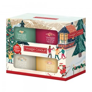 Yankee Candle Après Ski Set 4 Lumanari Minis in sticla Yankee Candle Après Ski Set 4 Lumanari Minis in sticla