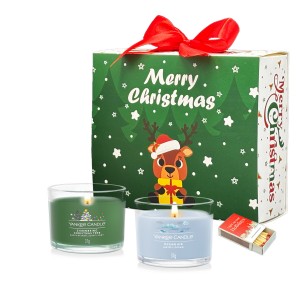 Set cadou Editie Limitata Christmas Scent - 2 lumanari parfumate Minis Yankee Candle
