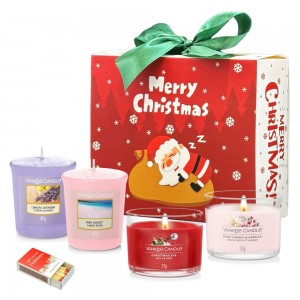Set Yankee Candle – Merry Christmas Moments Red