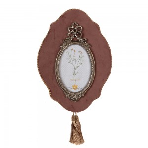 Rama foto "Pink Gold Royal" 22x2x31cm / 10x15cm, Clayre&Eef