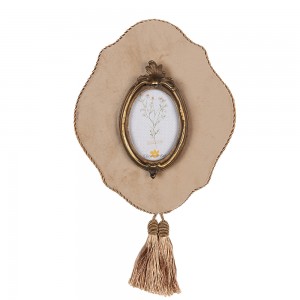 Rama foto "Beige Gold Royal" 19x3x22cm / 6x9cm, Clayre&Eef