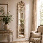 Oglinda vintage "Rustic Mirror" 48x4x180 cm, Clayre & Eef Oglinda vintage "Rustic Mirror" 48x4x180 cm, Clayre & Eef