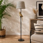 Lampa "Golden Parrot" Ø 37x165 cm E27/max 1x60W, Clayre & Eef