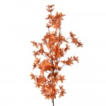 Ramura decorativa cu flori artificiale 15x7x112 cm portocaliu
