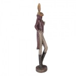 Decoratiune "Elegant Mister Rabbit" 16x14x75 cm, Clayre&Eef