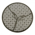 Set bistro din metal verde – masa Ø60 cm si 2 scaune 50x40x93 cm