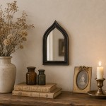Oglinda decorativa "Maison Noir" 17x2x26 cm, Clayre & Eef