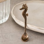 Lingurita ornamentala Calut de Mare 13 cm, bronz antichizat Lingurita ornamentala Calut de Mare 13 cm, bronz antichizat