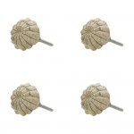 Set 4 manere pentru usile de dulap Ø 4x3 cm, Clayre & Eef