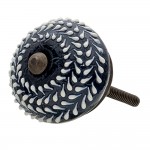 Set 4 manere pentru usile de dulap Ø 4x3 cm, Clayre & Eef