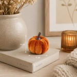 Decoratiune "Orange Pumpkin" Ø 6 cm, Clayre&Eef