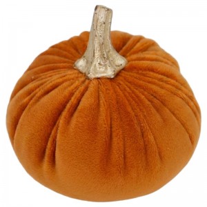 Decoratiune "Orange Pumpkin" Ø 9x8 cm, Clayre&Eef