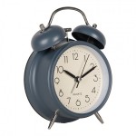 Ceas cu alarma Antique Blue 9x5x13 cm / 1xAA, Clayre&Eef