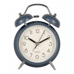 Ceas cu alarma Antique Blue 9x5x13 cm / 1xAA, Clayre&Eef