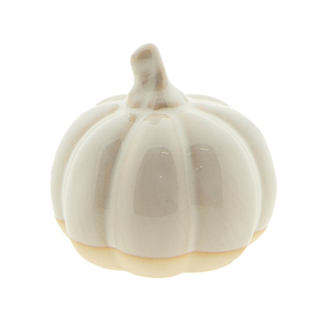 Decoratiune ceramica "Pumpkin" Ø 7x6 cm, Clayre&Eef Decoratiune ceramica "Pumpkin" Ø 7x6 cm, Clayre&Eef