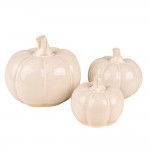 Decoratiune ceramica "Pumpkin" Ø 7x6 cm, Clayre&Eef Decoratiune ceramica "Pumpkin" Ø 7x6 cm, Clayre&Eef