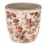 Ghiveci ceramic decorativ pentru flori Ø 13x13cm, Clayre&Eef