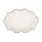 Savoniera "Classic White" 15x10x3 cm, Clayre & Eef 