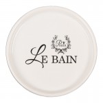 Savoniera "Le Bain" Ø 12x3 cm, Clayre & Eef 