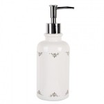 Dispenser sapun lichid "La Ferme" Ø 9x20 cm / 350 ml, Clayre & Eef Dispenser sapun lichid "La Ferme" Ø 9x20 cm / 350 ml, Clayre & Eef
