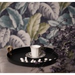 Ceasca cu farfurie "Noir Imperial" 95ml, Clayre & Eef