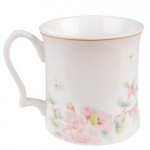 Cana din ceramica "Floral Reverie" 414ml, Clayre & Eef Cana din ceramica "Floral Reverie" 414ml, Clayre & Eef