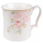 Cana din ceramica "Floral Reverie" 414ml, Clayre & Eef Cana din ceramica "Floral Reverie" 414ml, Clayre & Eef