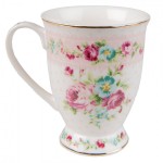 Cana din ceramica "Secret Garden" 300ml, Clayre & Eef 