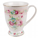 Cana din ceramica "Secret Garden" 300ml, Clayre & Eef 