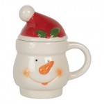 Cana model Craciun "Snowman" 300ml / 375ml, Clayre & Eef Cana model Craciun "Snowman" 300ml / 375ml, Clayre & Eef