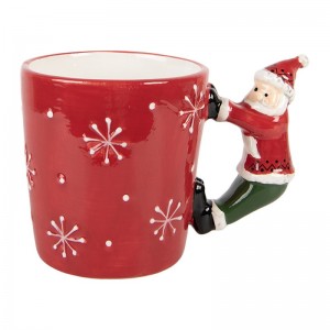 Cana model Craciun "Santa" 400ml, Clayre & Eef 