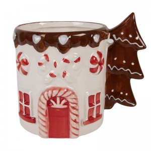 Cana model Craciun "Christmas Tree" 400ml, Clayre & Eef 