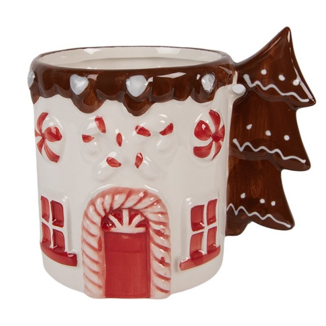 Cana model Craciun "Christmas Tree" 400ml, Clayre & Eef Cana model Craciun "Christmas Tree" 400ml, Clayre & Eef