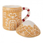 Cana model Craciun "Gingerbread House" 350ml, Clayre & Eef Cana model Craciun "Gingerbread House" 350ml, Clayre & Eef