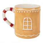 Cana model Craciun "Gingerbread House" 350ml, Clayre & Eef Cana model Craciun "Gingerbread House" 350ml, Clayre & Eef