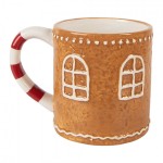 Cana model Craciun "Gingerbread House" 450ml, Clayre & Eef Cana model Craciun "Gingerbread House" 450ml, Clayre & Eef