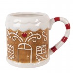 Cana model Craciun "Gingerbread House" 350ml, Clayre & Eef Cana model Craciun "Gingerbread House" 350ml, Clayre & Eef