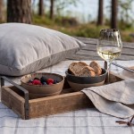 Set 2 boluri pentru supa, portelan bej, 450 ml