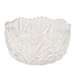 Bomboniera din sticla cu capac Ø 10x13 cm, Clayre&Eef