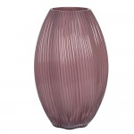 Vaza decorativa pentru flori "Purple Glow" Ø 17x27 cm, Clayre & Eef